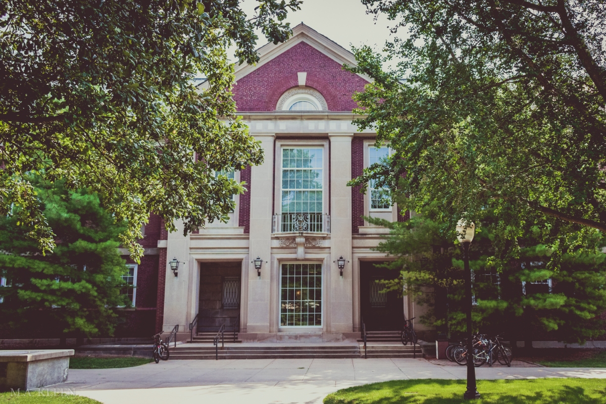 Williams Hall at Illinois State University in Normal, Illinois.