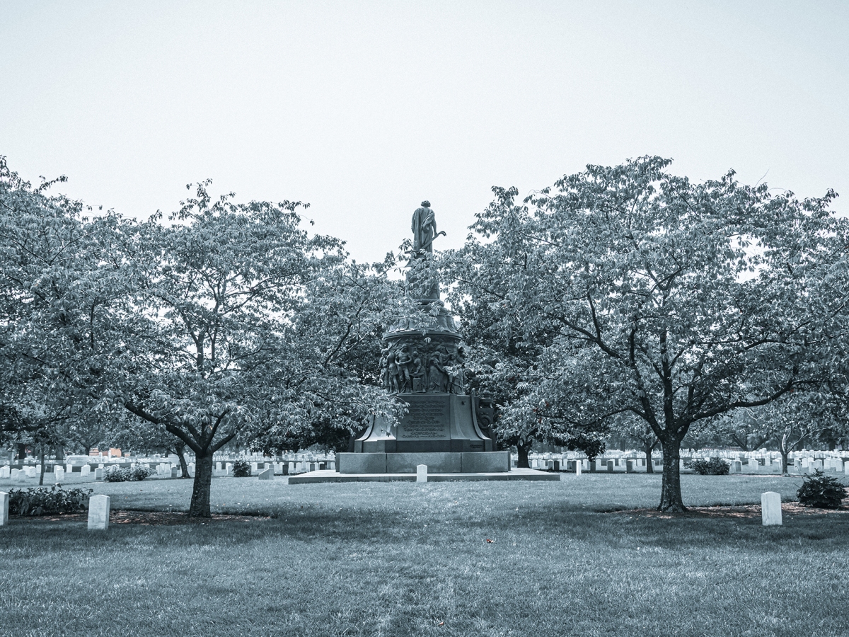 The Confederate Memorial in Arlington National Cemetery
